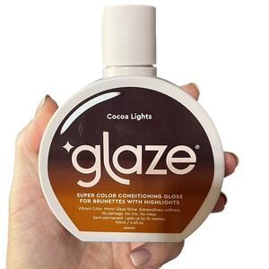 Glaze Cocoa Lights Super Co Conditioning Gloss for Brunettes with Highlights